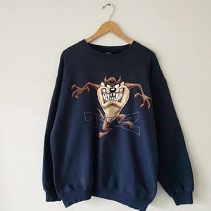 Vintage Taz Looney Tunes Crewneck Sweatshirt 1UD